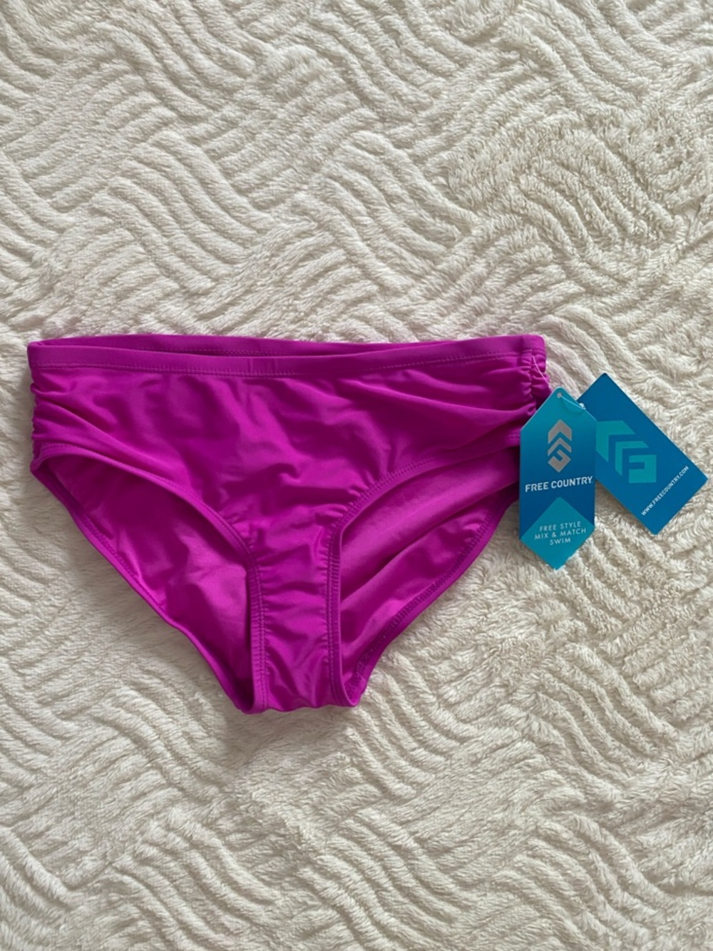 Free Country Raspberry Bikini Bottoms